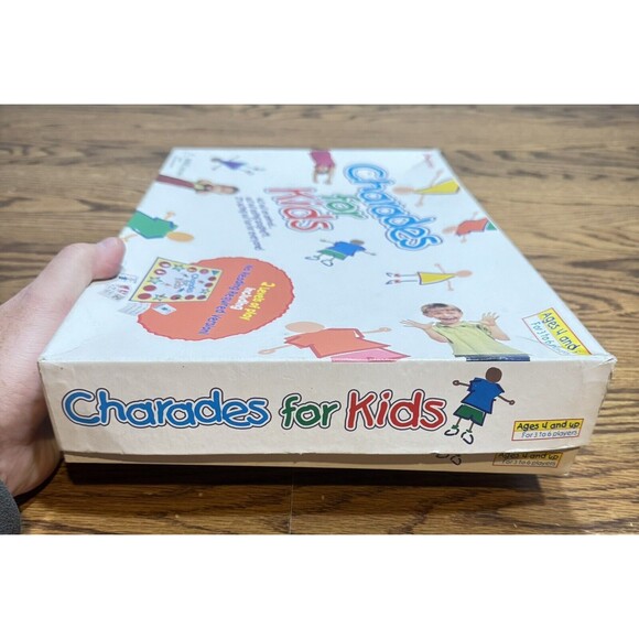 VINTAGE Charades for Kids Board Game COMPLETE Pressman 1999 Kids Children's‎ Fun - Picture 3 of 10